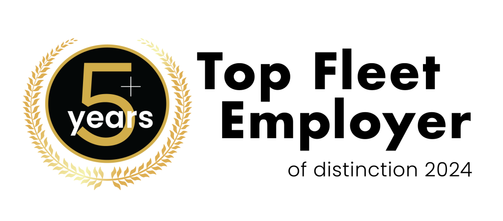 Top Fleet Employer of Distinction 2024. Trucking HR.